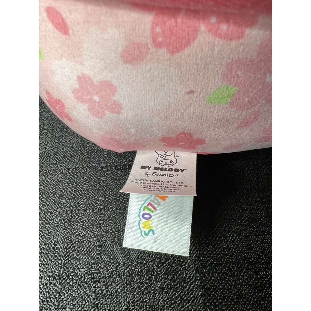 Sanrio My Melody Plush Squishmallow 8" Pink Sakura Cherry Blossom Kawaii Limited - Picture 5 of 5